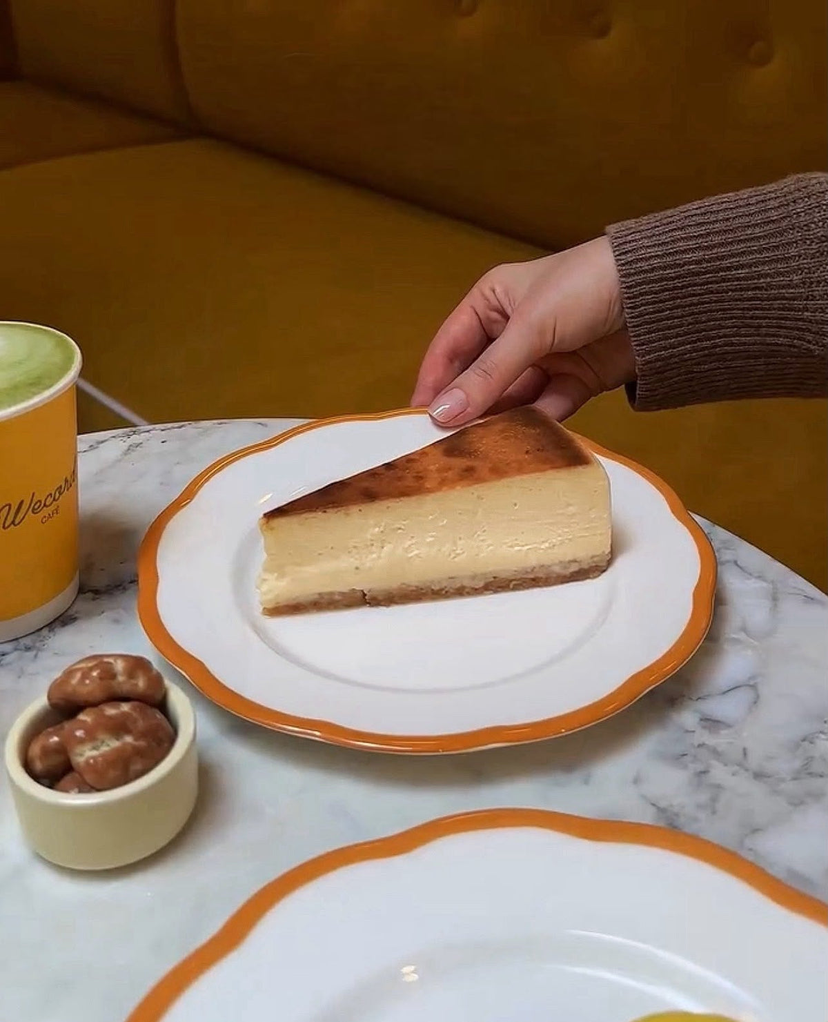basque-cheesecake-wecord-cafe-knightsbridge