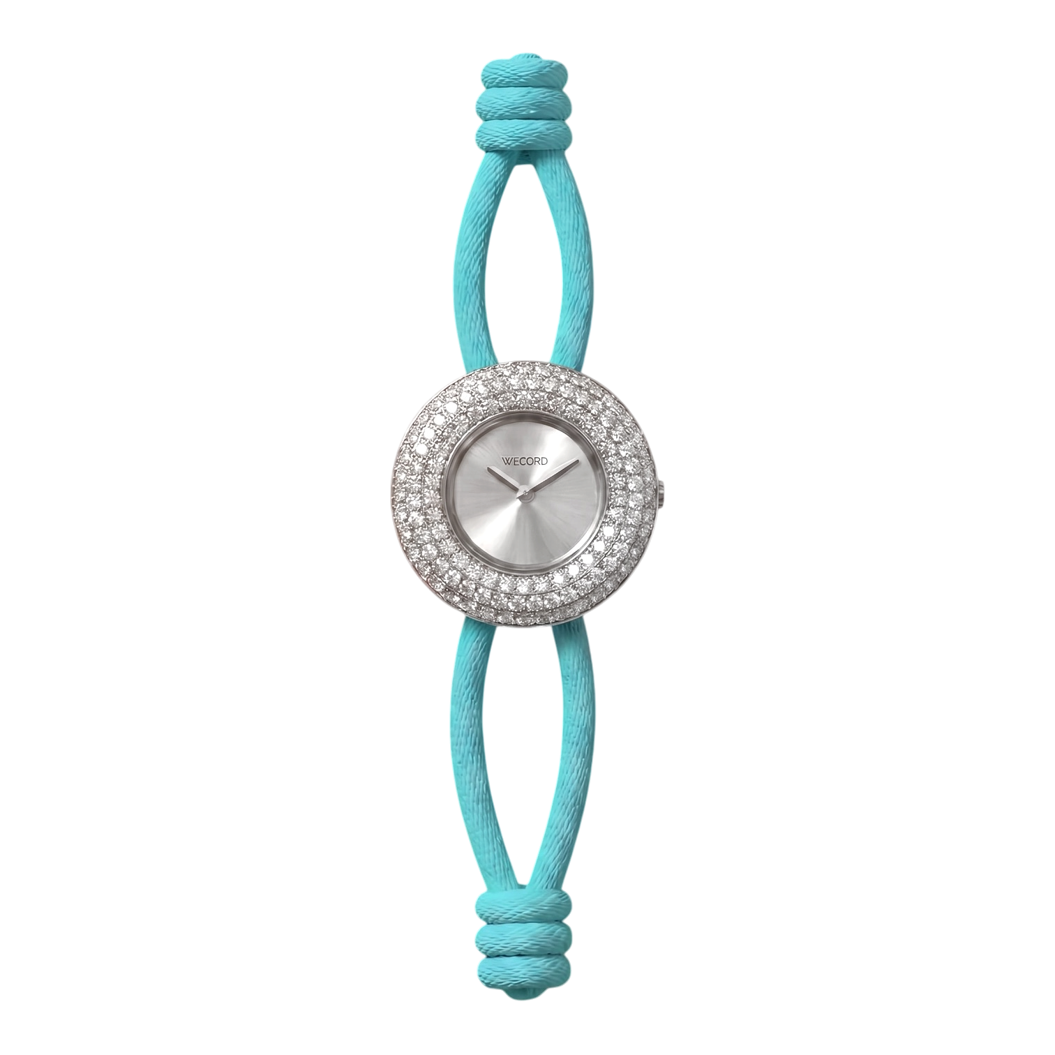 Silver Soho Pavé Watch