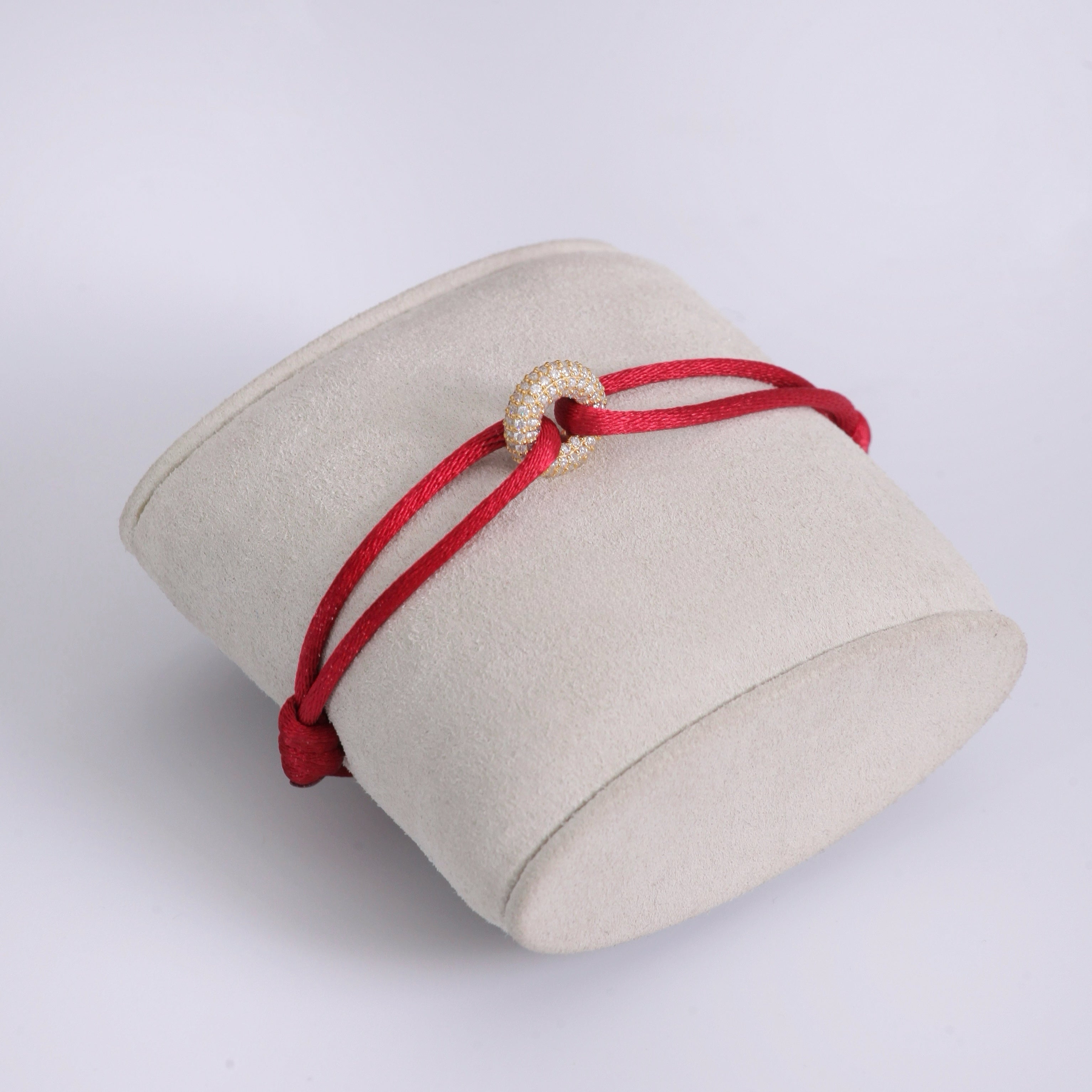 Golden Soho Pavé Cord Bracelet