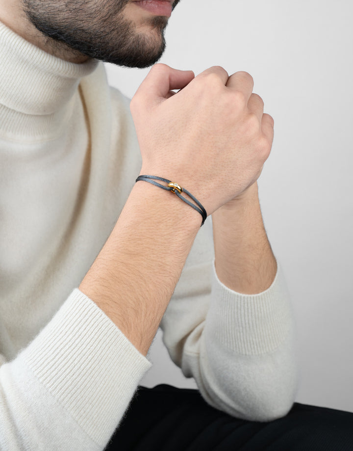 Golden Soho Diamond Cord Bracelet