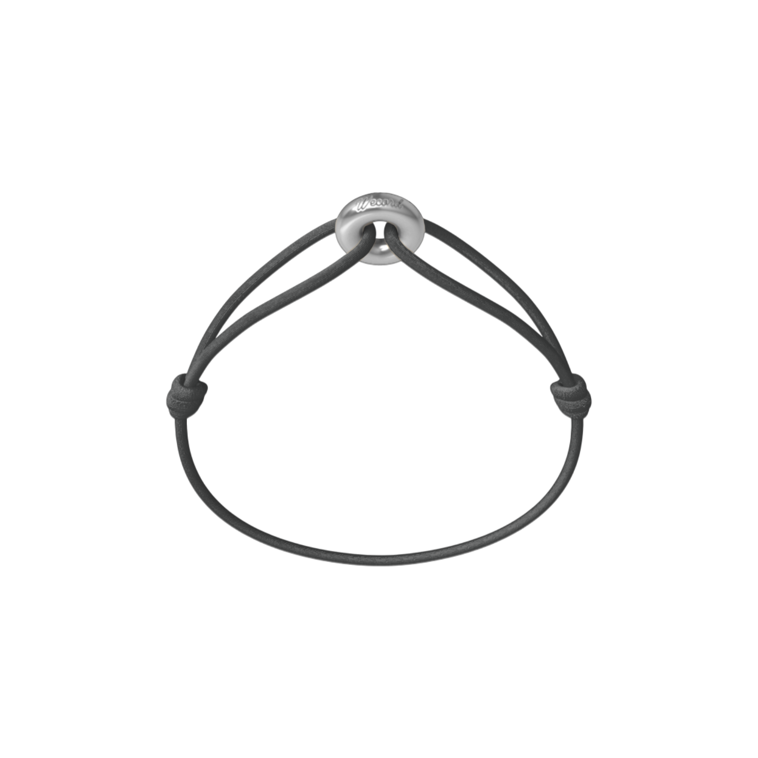 Mini Silver Soho Matte Cord Bracelet