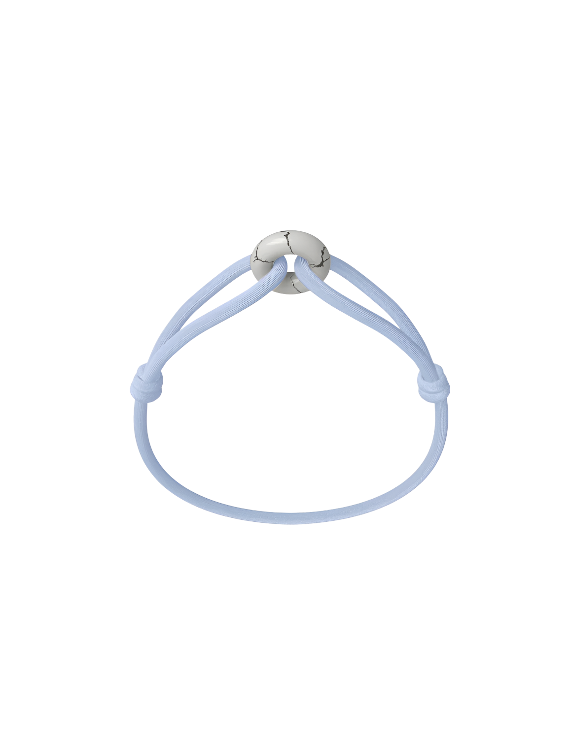 White Soho Cord Bracelet