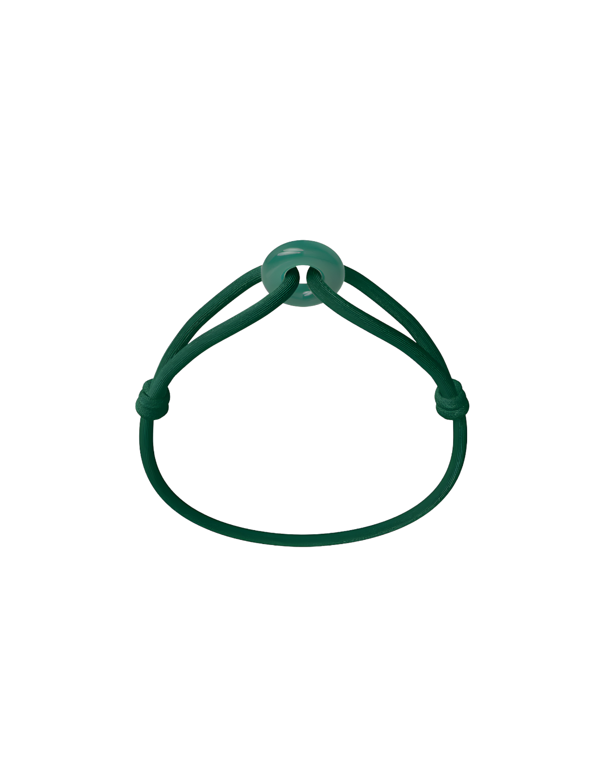 Green Soho Cord Bracelet